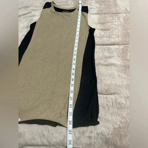Rag & Bone Tank Top Women’s Size XS Tan Black Sleeveless Casual - Picture 4 of 4